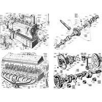 MOTOR + TOEBEHOREN: 15CV COMPLEET