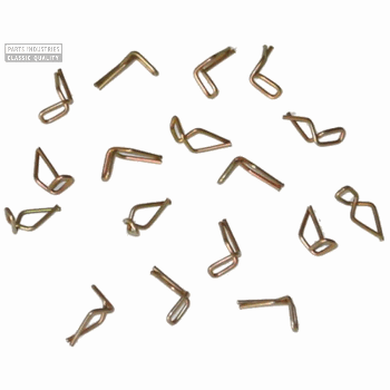 GRILLELIJST KLEM SET(16ST)