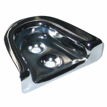 DEURVANGBLIK DRIEHOEK CHROOM