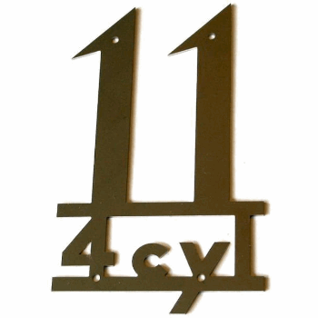 EMBLEEM ACHTERSCHERM RVS