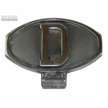 ROBRI D PLAAT OP BUMPER VLAK