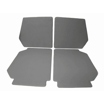 4 DEURPANELEN GRIJS (SUICIDE)