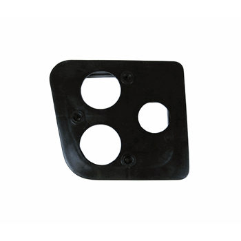 ACHTERLICHTPLAAT LINKS ZWART ACHTERLICHTPLAAT LINKS ZWART