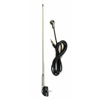 ANTENNE CHROOM MET VEER