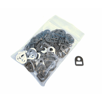 KLEMBAND KLIPJES PER 100 (8MM)