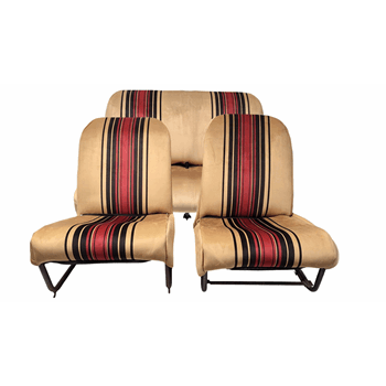 BEKLEDINGSET BEIGE RAYE SYMMETRISCH