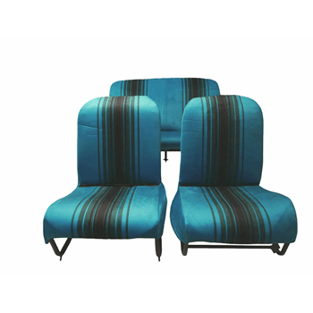 BEKLEDINGSET BLAUW RAYE SYMMETRISCH