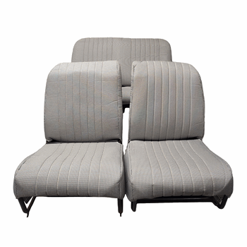 BEKLEDINGSET "PIED DE POULE" ASYMMETRISCH