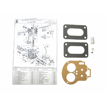 CARB.REP.SET WEBER 28/36 DDE