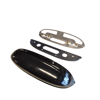 KENTEKENPLAATVERLICHTING ZWART