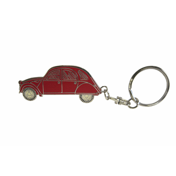 SLEUTELHANGER 2CV ROOD